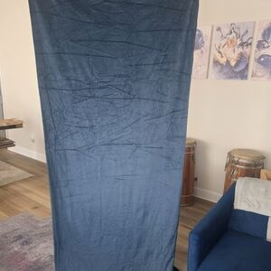 510 Design Blue Window Panel Set